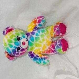 Build A Bear Workshop Lisa Frank Rainbow Leopard Plush Stuffed Animal Bear 2017